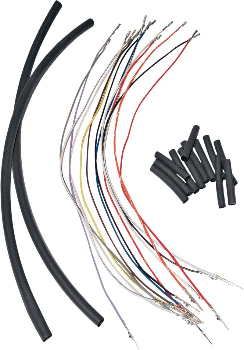 Namz Handlebar Wire Extension Kit - 20 cm (8") - Black for Harley-Davidson Touring & Trike 2003-2013