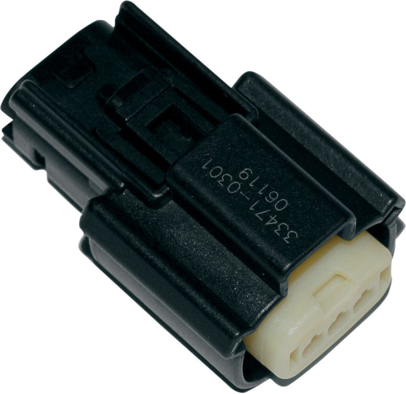 Namz Molex MX 150 Connector Component - Single Row, Each - Black for Harley-Davidson Touring, Softail, Sportster & Dyna 2007-2013