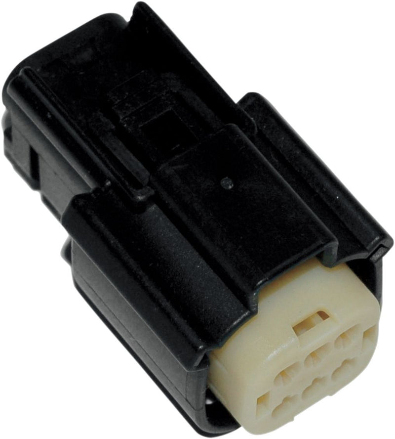 Namz Molex MX 150 Connector Component - Double Row, Each - Black for Harley-Davidson Touring, Softail, Sportster & Dyna 2007-2013