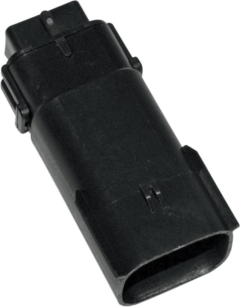 Namz Molex MX 150 Connector Component - Double Row, Each - Black for Harley-Davidson Touring, Softail, Sportster & Dyna 2007-2013