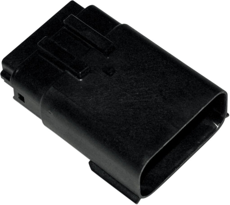 Namz Molex MX 150 Connector Component - Each, Double Row - Black for Harley-Davidson Touring, Softail, Sportster & Dyna 2007-2013