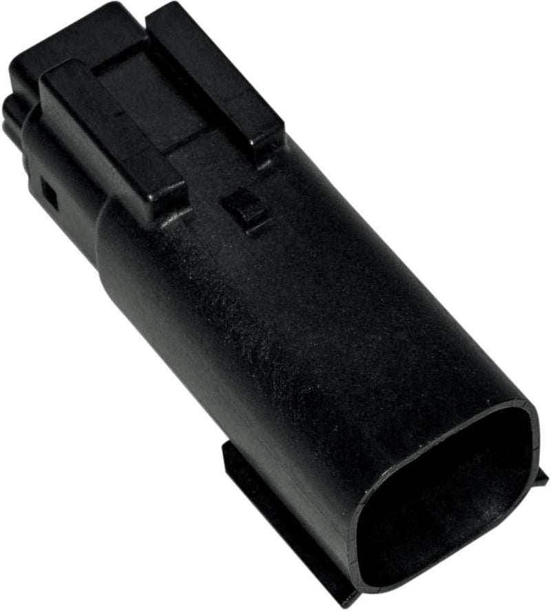 Namz Molex MX 150 Connector Component - Each, Double Row - Black for Harley-Davidson Touring, Softail, Sportster & Dyna 2007-2013