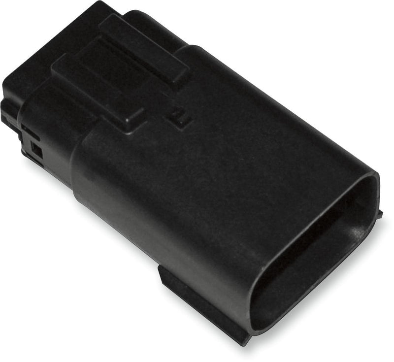 Namz Molex MX 150 Connector Component - Double Row, Each - Black for Harley-Davidson Touring, Softail, Sportster & Dyna 2007-2013