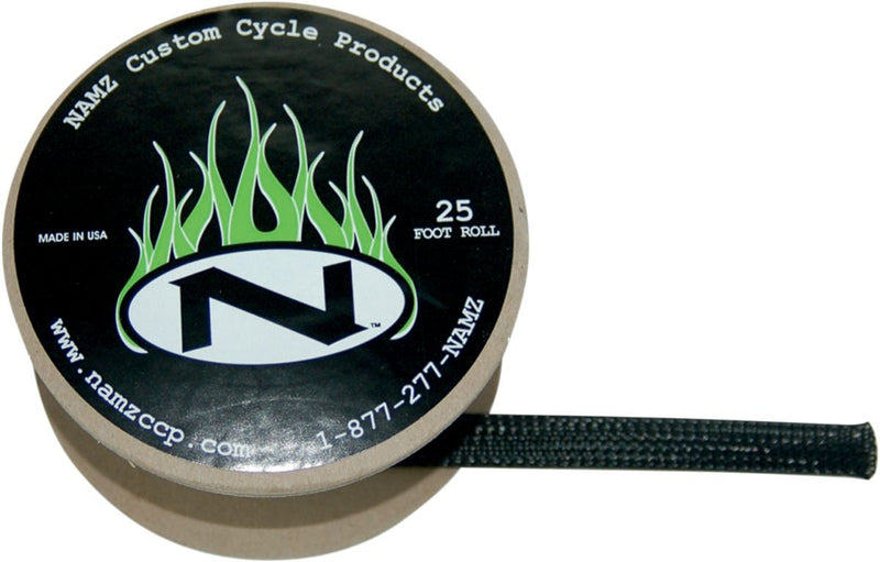 Namz Universal Black Wire Cover - Each, 7,6 m (25'), 6,4 mm (1/4")