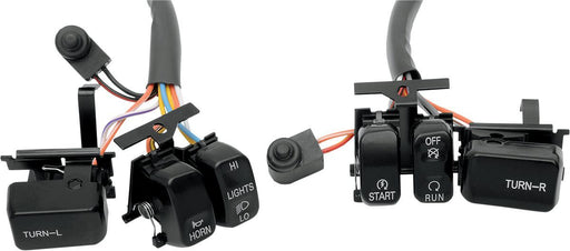 Drag Specialties Switch Kit Black - Part #06160054 - Hogparts UK