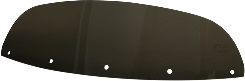 Memphis Shades Replacement Lucite Windshield - Cruiser, 60 cm (23-5/8"), Each - Black / Clear for Harley-Davidson Touring 1986-1995