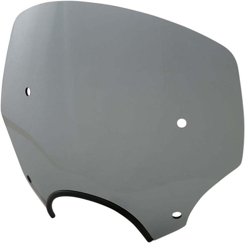 Memphis Shades El Paso Sportshield - 51 cm (20"), Cruiser, Each - Black Smoke for Harley-Davidson Softail, Sportster, Dyna & V-Rod 1972-2024
