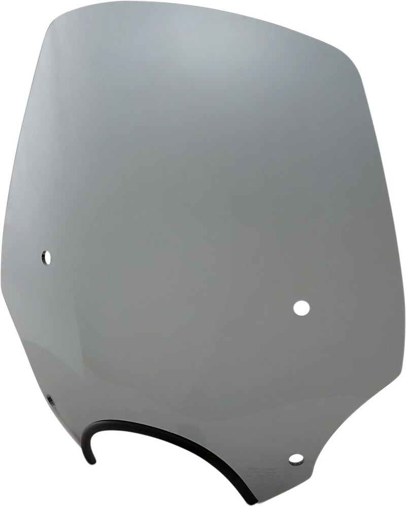 Memphis Shades El Paso Sportshield - Cruiser, Lucite, 51 cm (20") - Black Smoke for Harley-Davidson Softail, Sportster, Dyna & V-Rod 1972-2024