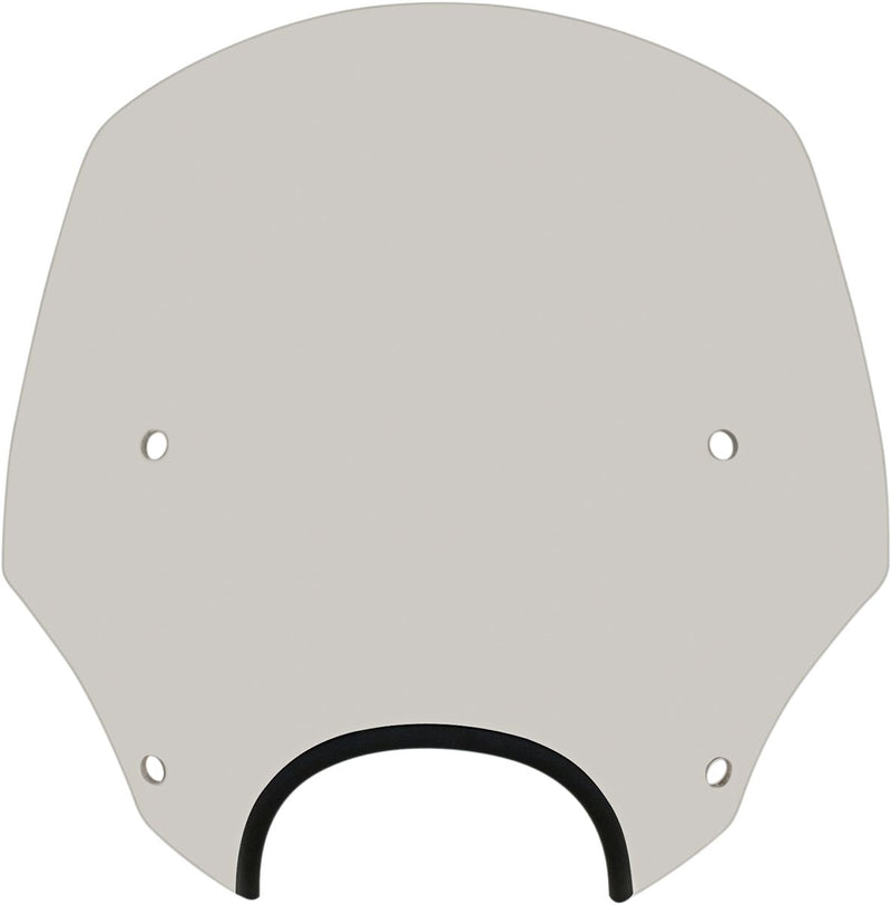 Memphis Shades El Paso Sportshield - 51 cm (20"), Each, Cruiser - Gray for Harley-Davidson Softail, Sportster, Dyna & V-Rod 1972-2024
