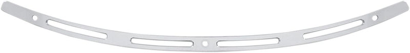 Memphis Shades Stainless Steel Windshield Trim - Slotted, Each - Polished Chrome for Harley-Davidson Touring & Trike 2014-2024