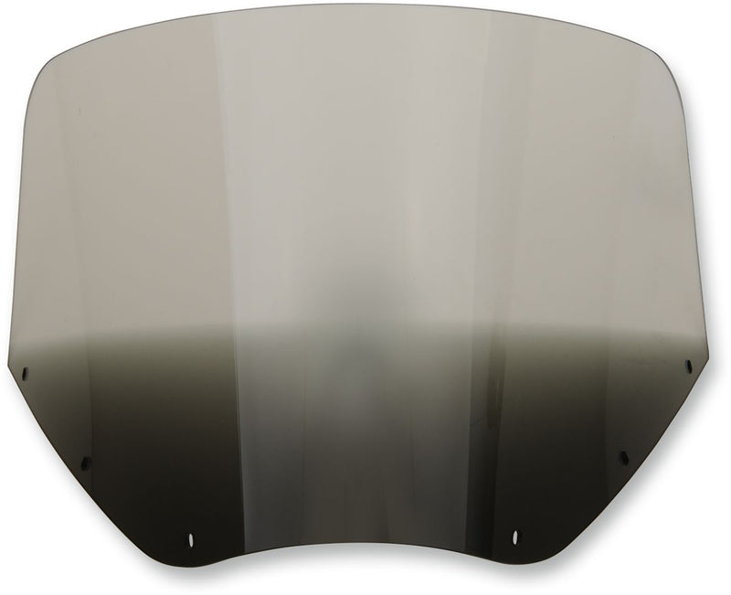 Memphis Shades Road Warrior Windshield - Lucite, Each, Cruiser - Black Smoke for Harley-Davidson Touring, Softail, Sportster & Dyna 1980-2024
