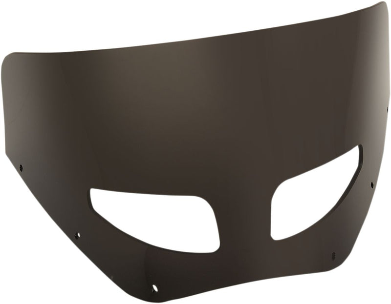 Memphis Shades Road Warrior Windshield - Each, Lucite, Cruiser - Dark Black Smoke for Harley-Davidson Touring, Softail, Sportster & Dyna 1980-2024
