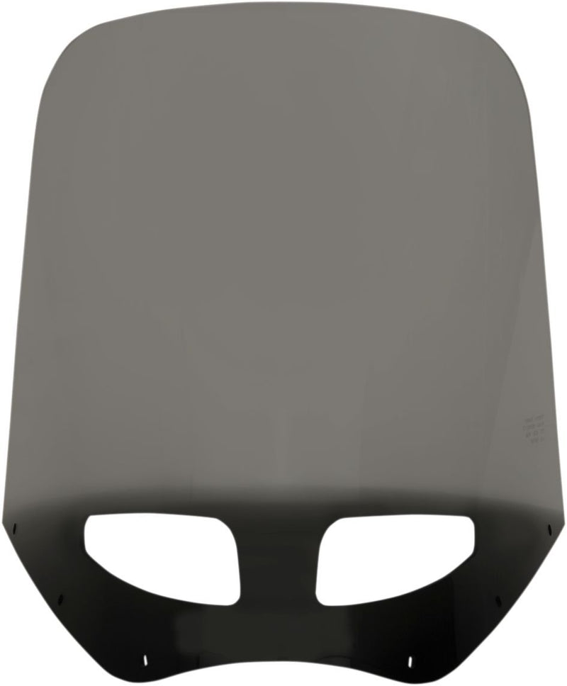 Memphis Shades Road Warrior Windshield - Each, Lucite, Cruiser - Black Smoke for Harley-Davidson Touring, Softail, Sportster & Dyna 1980-2024
