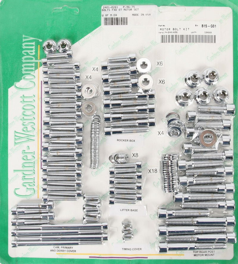 Gardner-Westcott Bolt Kit #P-96-75