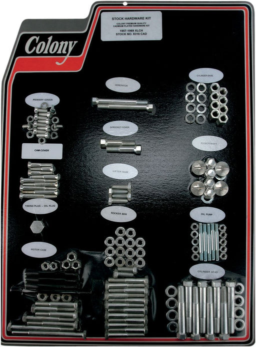 Colony Complete Stock Hardware Kit : Part #24010457 - Hogparts UK