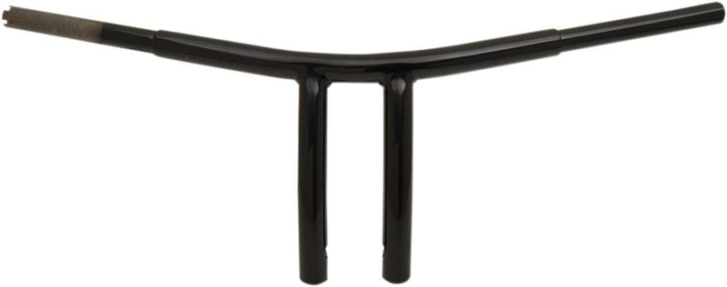 Drag Specialties Handlebar 1-1/4" Buffalo Radius 8" T-Bar Black (For Use With Or W/O TBW) - Part #06014284 - Hogparts UK