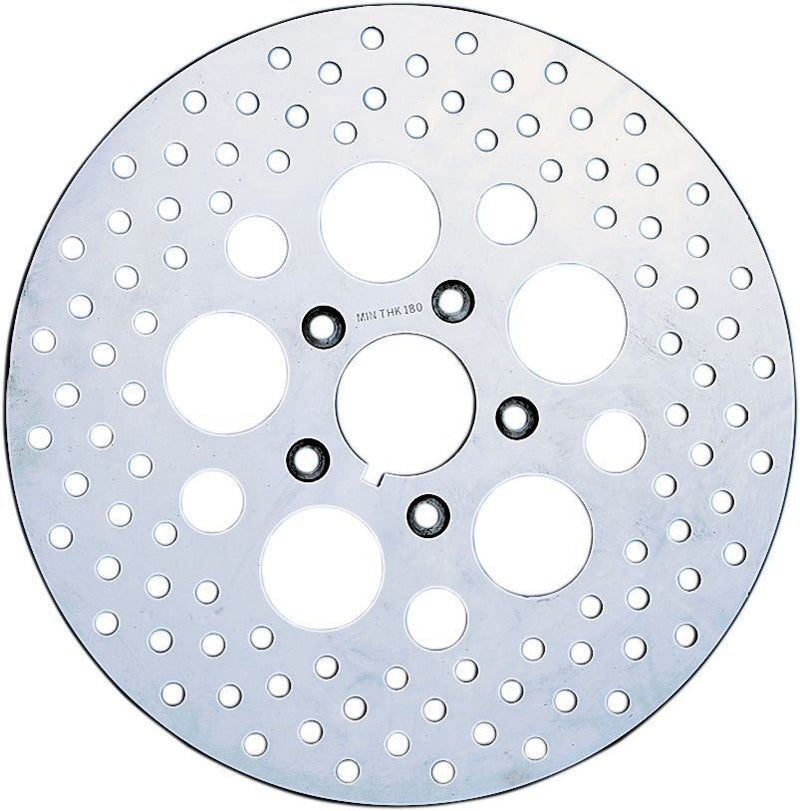 Drag Specialties Brake Rotor Rear Stainless Steel 11.5" - Part #DS325734 - Hogparts UK