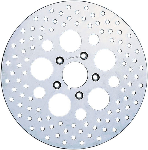Drag Specialties Brake Rotor Rear Stainless Steel 11.5" - Part #DS325734 - Hogparts UK