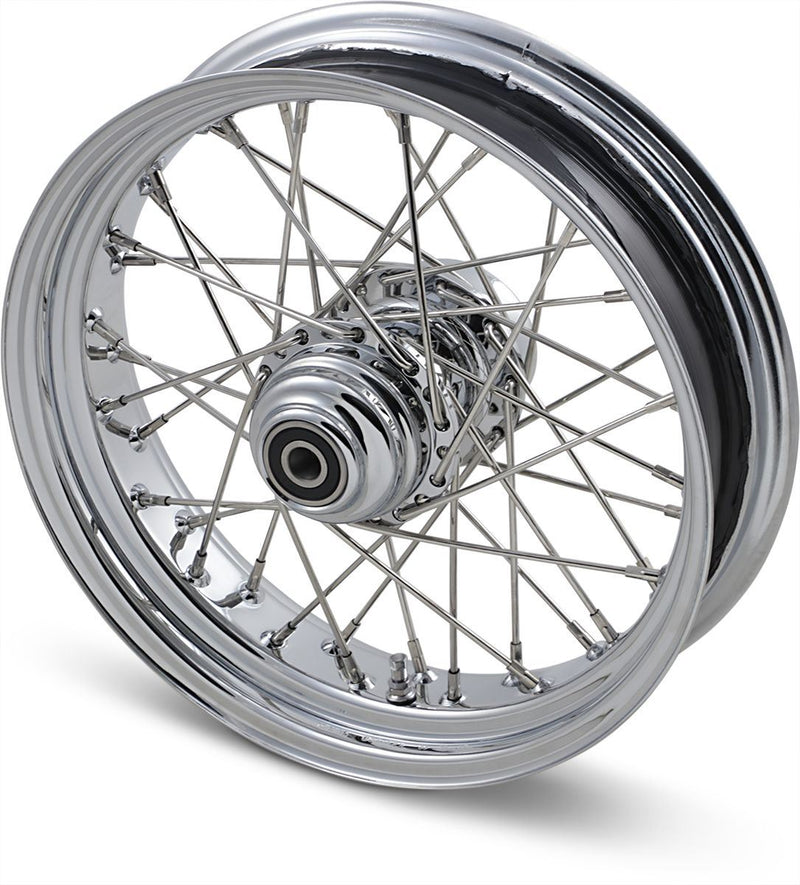 Drag Specialties Rear Wheel 16X3.5 80-Spoke Chrome - Part #02040053 - Hogparts UK