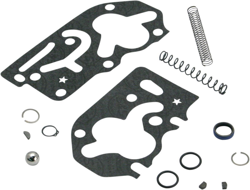 S&S High Volume/High Pressure (HVHP) Polished Billet Oil Pump Repair Kit #31-6300
