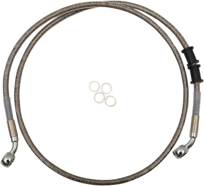 Drag Specialties Frt Brake Line Xl Ss +10 - Part #17415380 - Hogparts UK