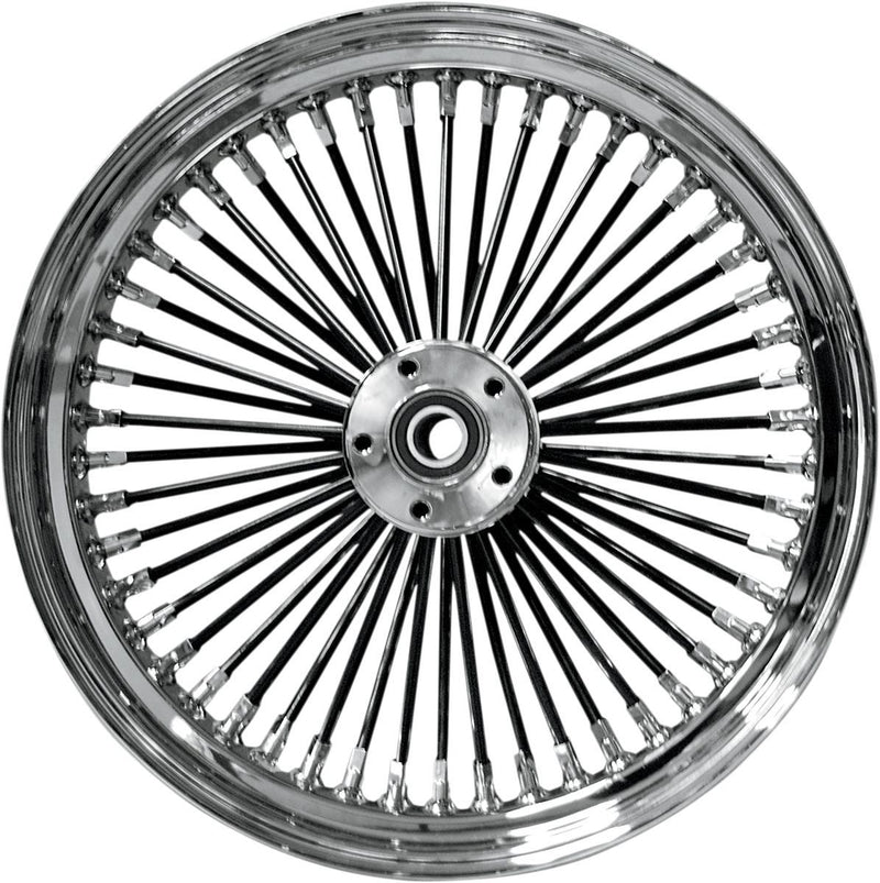 Drag Specialties Fat Daddy Front Wheel 18X3.5 Dual-Disc Black - Part #02030354 - Hogparts UK