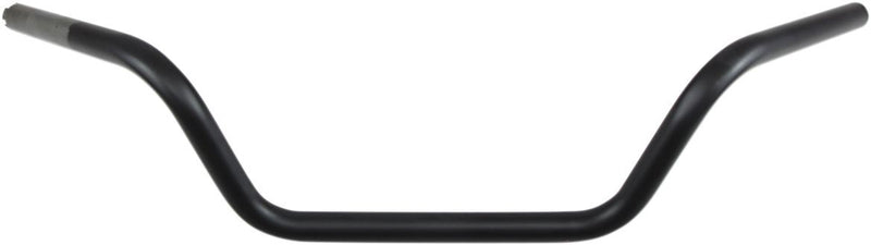 Drag Specialties Handlebar 1" Low Buckhorn Flat Black TBW - Part #06014187 - Hogparts UK