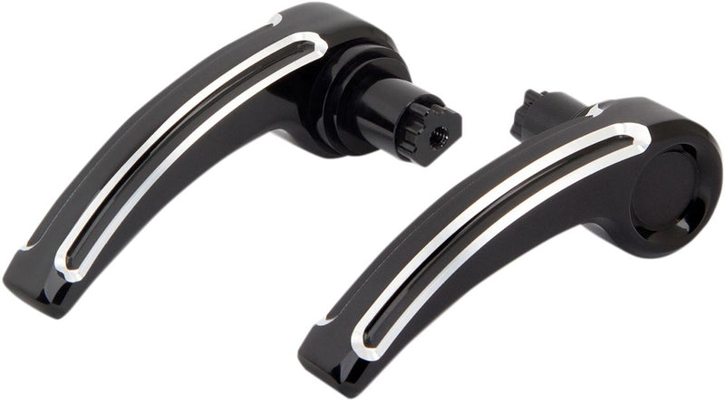 Arlen Ness Bevelled Saddlebag Latch Levers #03-337