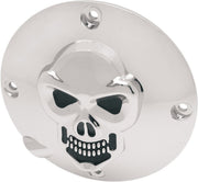 Drag Specialties Derby Cover Skull Chrome - Part #11070034 - Hogparts UK