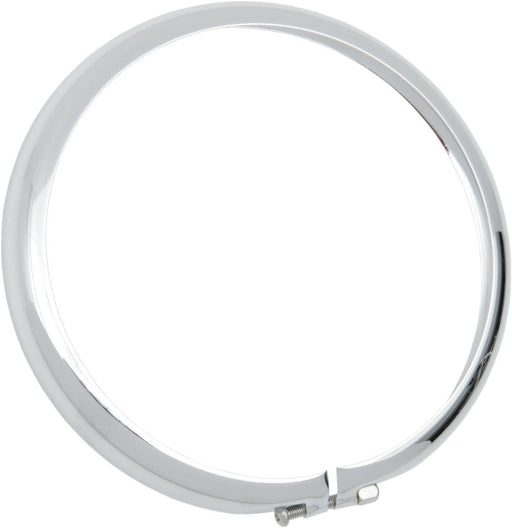 Drag Specialties Replacement Chrome Trim Ring For Bottom-Mount Headlight 5.75" Pe:20010553 - Part #20010555 - Hogparts UK