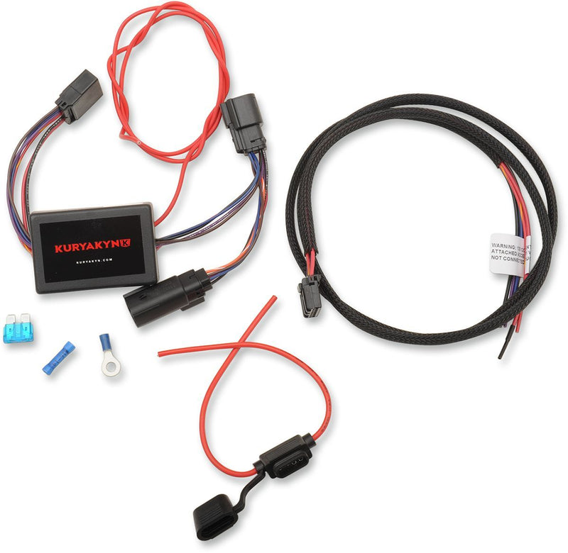 Kuryakyn Trailer Wiring and Relay Harness - Kit for Harley-Davidson Touring & Trike 2014-2024