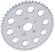 Drag Specialties Rear Chain Sprocket 530 Flat 51T Steel/Chrome - Part #12100366 - Hogparts UK
