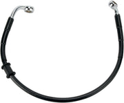 Drag Specialties Rear Brake Line Black Vinyl Coated Stainless Steel - Part #17412925 - Hogparts UK
