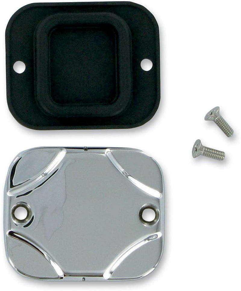 Drag Specialties Chrome Master Cylinder Cover For 0610-0250/0610-0251 - Part #06100179 - Hogparts UK