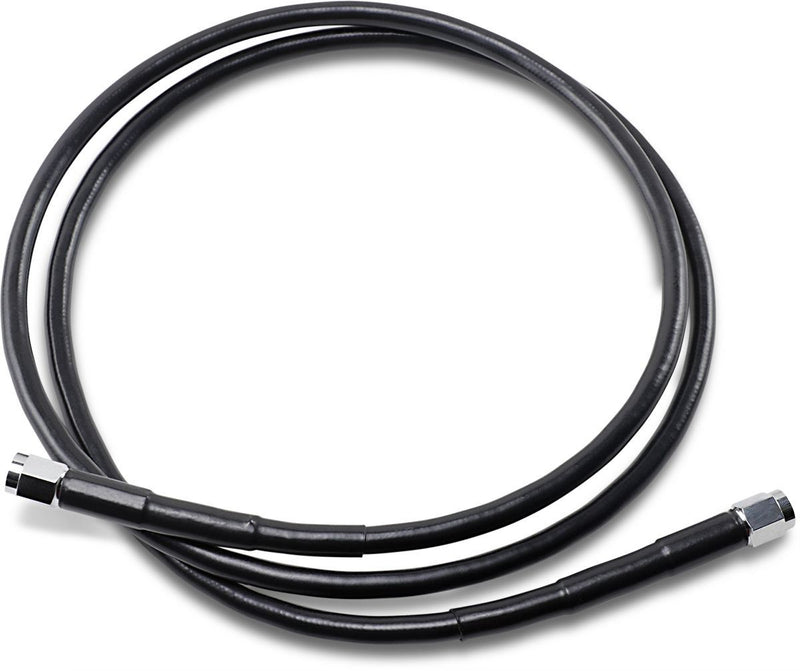 Drag Specialties Universal Brake Line Black Vinyl Coated Stainless Steel Dot An-3 54" - Part #17412731 - Hogparts UK