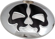Drag Specialties Door Fuel Split Skull Chrome - Part #07030791 - Hogparts UK