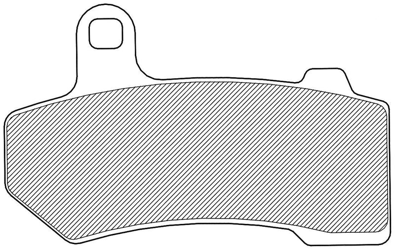 Drag Specialties Brake Pad Organic - Part #17200214 - Hogparts UK