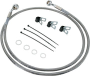 Drag Specialties Front Brake Line Stainless Steel Extended 4" - Part #17412650 - Hogparts UK