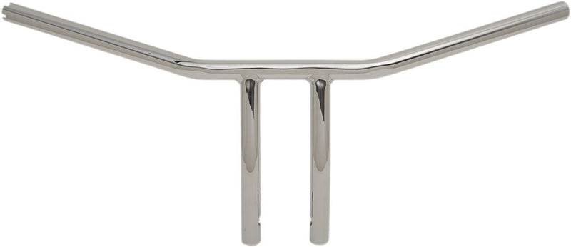 Drag Specialties Handlebar 8" T-Bar Drilled Chrome TBW - Part #06014227 - Hogparts UK