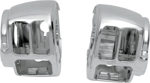 Drag Specialties Switch Housing Right/Top Chrome - Part #06160149 - Hogparts UK
