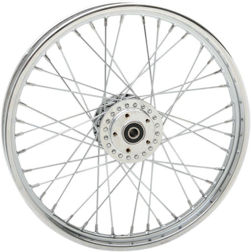 Drag Specialties Front Wheel 21"X2 Laced Chrome - Part #02030532 - Hogparts UK