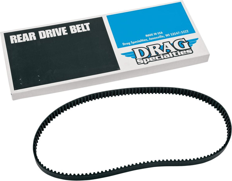 Drag Specialties Rear Drive Belt 128T 1.5" - Part #12040041 - Hogparts UK