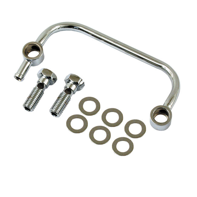 MCS Air Cleaner Breather Kit. Chrome – 1993–1999 Big Twin with Custom Air…