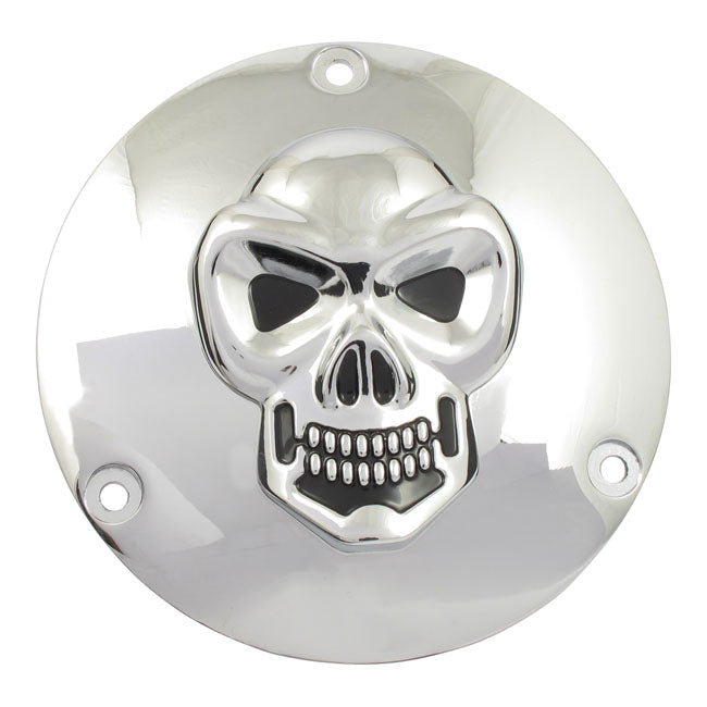 MCS Skull Derby Cover 5-Hole. Chrome – 1999–2017 Dyna; 1999–2018 Softail…