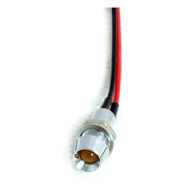 MCS Custom LED Indicator Light. 5/16", Amber – 12v Custom Applications