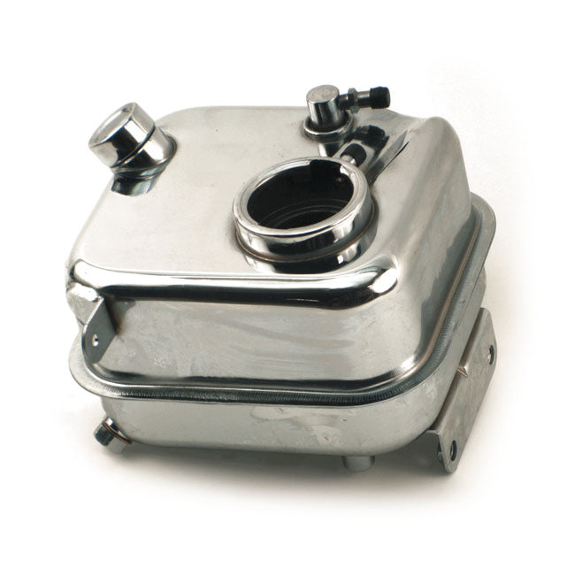 MCS Oil Tank, Shovelhead. Chrome – 65-E82 4-Speed FL; FX. with Internal Oil…