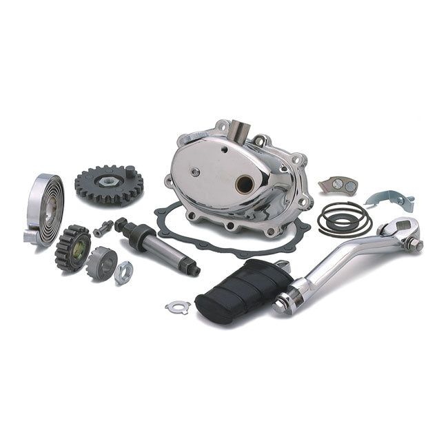MCS Kickstart Kit, 4-Speed. Polished – 1936–1986 4-Speed FL; FX