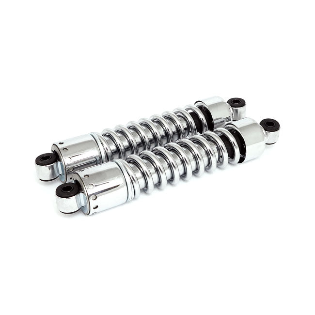 MCS Shock Absorbers 13-1/2", without Cover. Chrome – 1958–1972 FL; 1954–1974 XL Sportster…