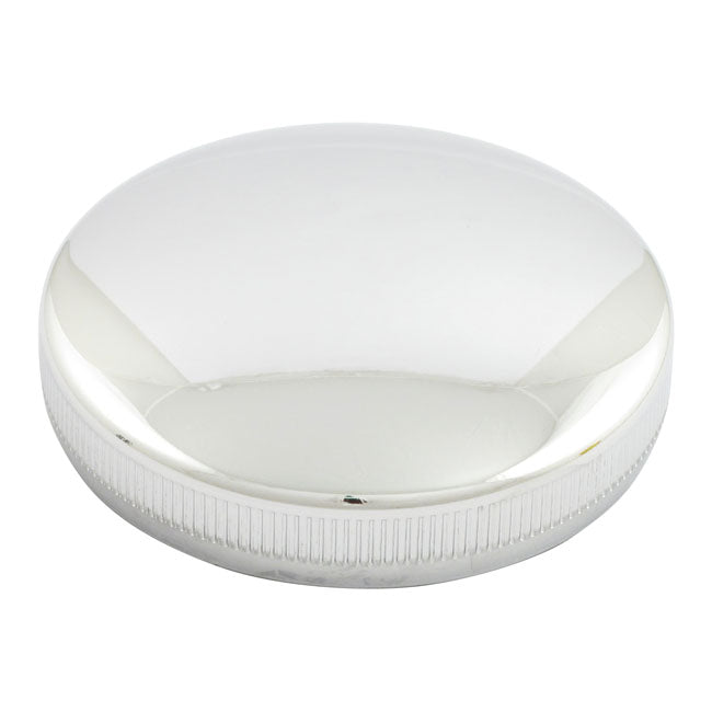 MCS Early Bayonet Style Gas Cap, Non-Vented Left Side. Chrome – 1936–1982 H-D