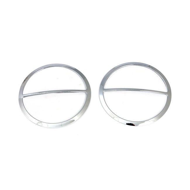 MCS Speaker Trim Cover, Front. Chrome – 2014–2024 FLHT; 2014–2023 FLHX…